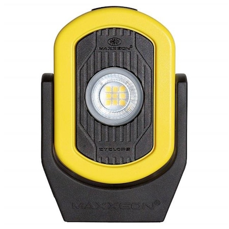 Maxxeon Maxxeon MNMXN00812 720 Lumen Hiviz Yellow Cyclops Rechargeable Work Light MNMXN00812